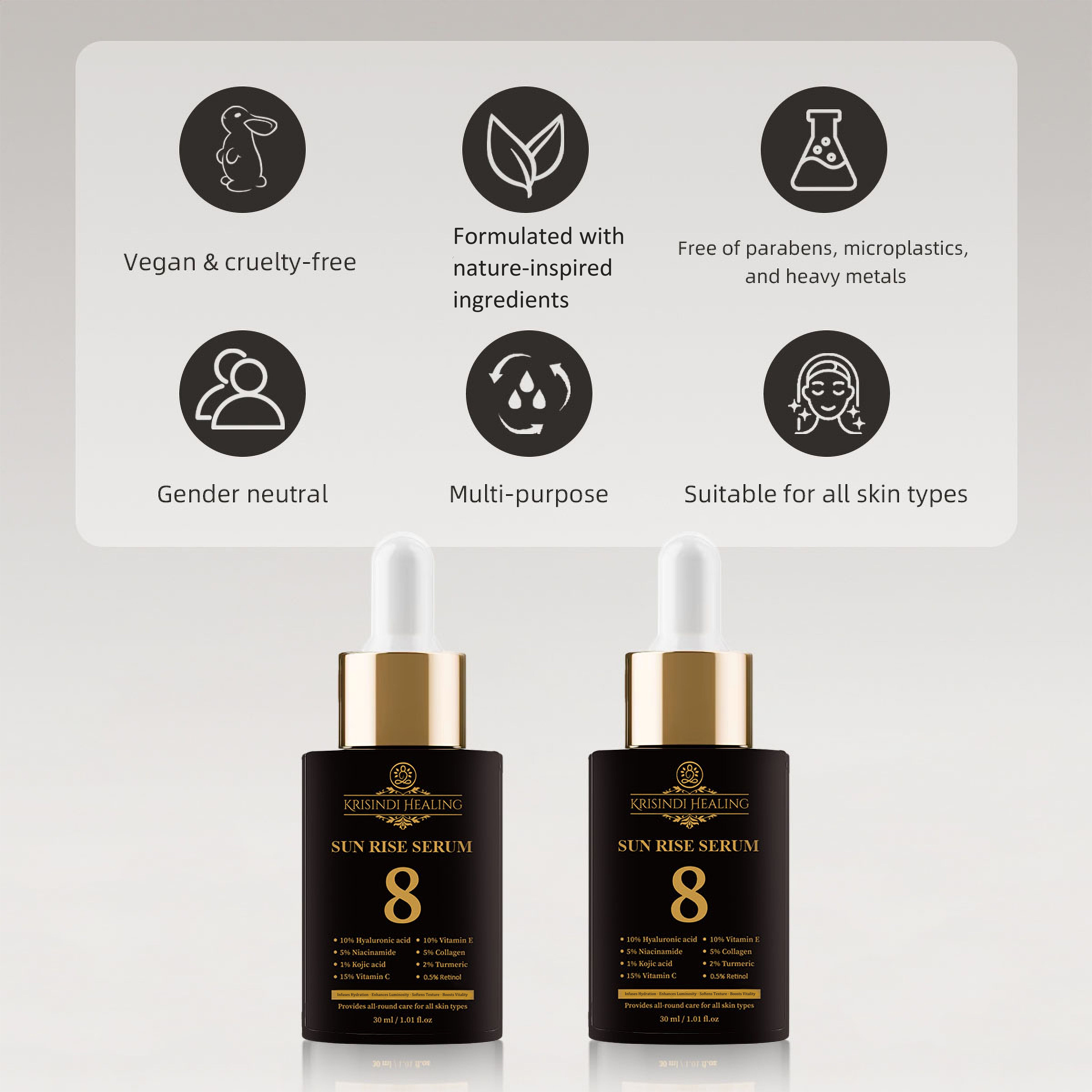 Krisindi Healing Sun Rise 8 Serum