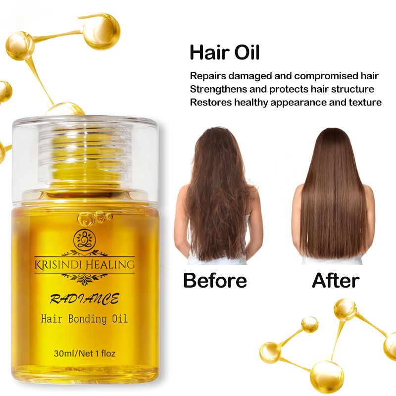 Krisindi Healing Radiance Hair Bonding Oil