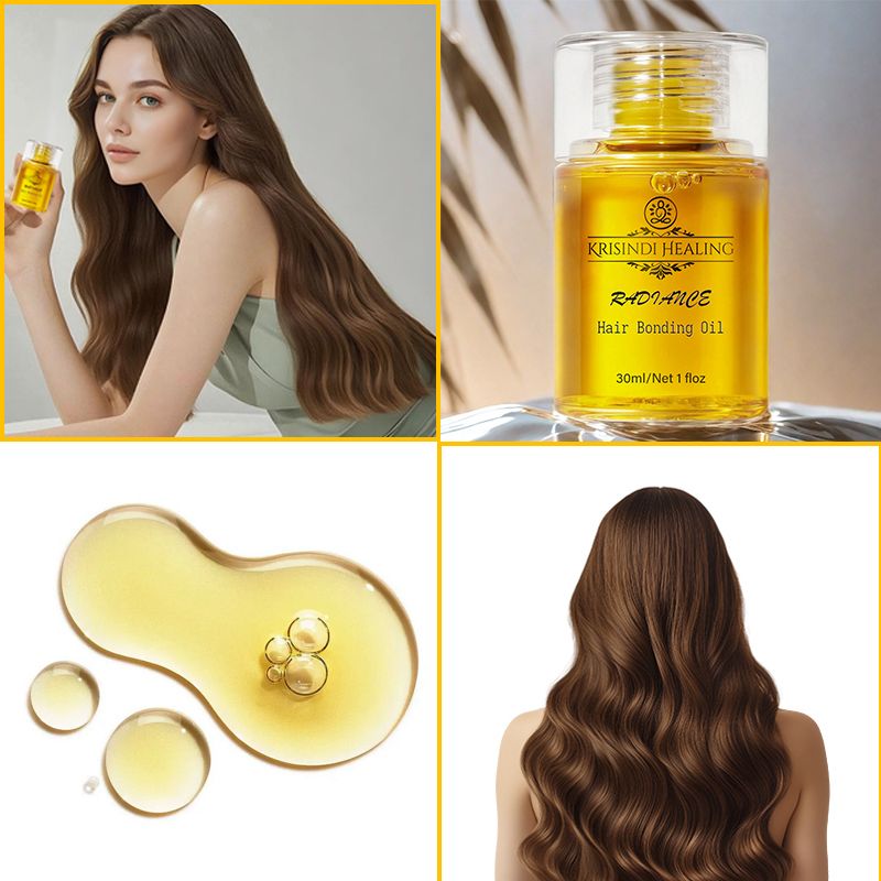 Krisindi Healing Radiance Hair Bonding Oil