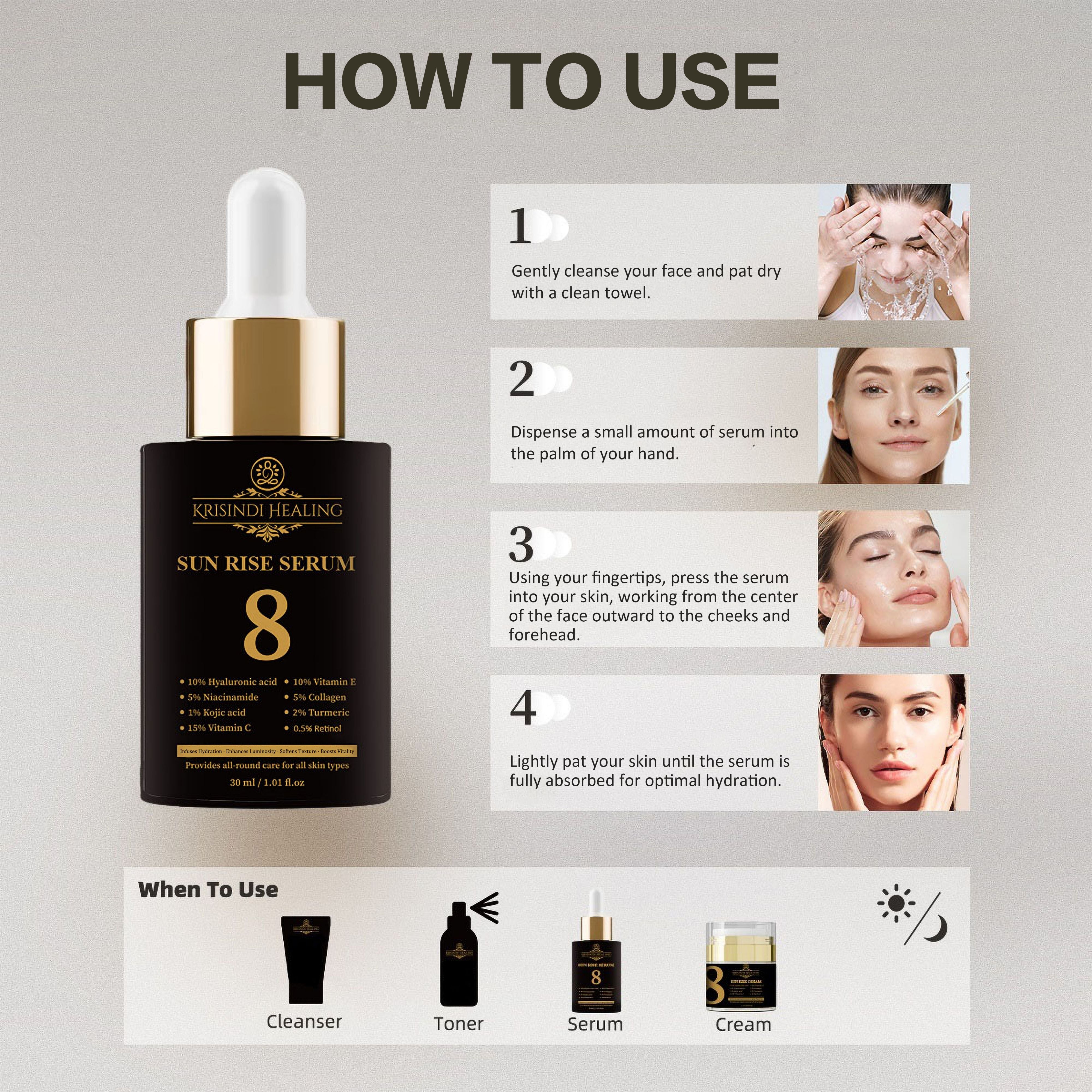 Krisindi Healing Sun Rise 8 Serum